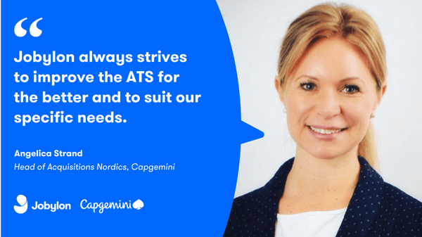Recruiting at Capgemini: We found a partner who continually customizes and improves our recruitment process