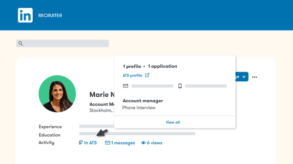 Overview of LinkedIn recruiter