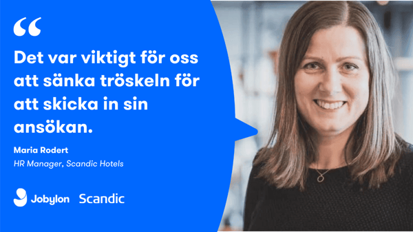 En glad kvinna